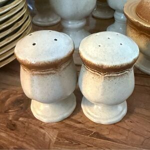 Mikasa Whole Wheat Salt and Pepper Shakers